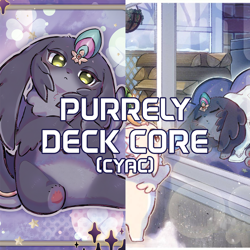 Purrely Deck Core 6 Card Bundle CYAC-EN018 EN061 Common 1st Edition YuGiOh Cards - Image 1