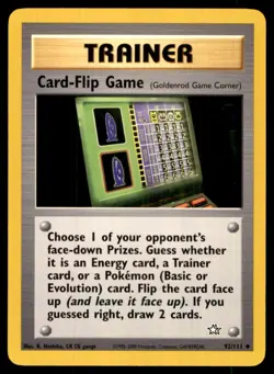 2000 Neo Genesis Unlimited Card-Flip Game Uncommon #92 - Image 1