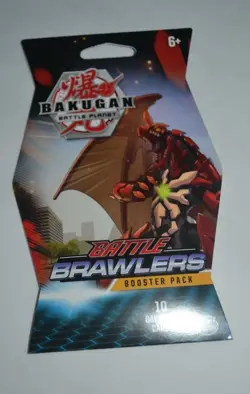 BAKUGAN BATTLE PLANET BATTLE BRAWLERS BOOSTER PACK -10 BAKUGAN CARDS PER PACK 778988163573 - Image 1
