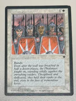 Icatian Phalanx & Order of Leitbur x4 MTG - Fallen Empires - ©1994 LP & NM/EX - Image 1