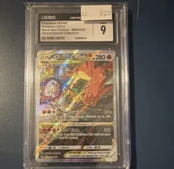Pokemon Charizard VSTAR SWSH262 Black Star Promo Holo Ultra-Premium CGC 9 2022 - Image 1