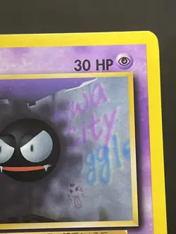 Gastly 1st Edition 2000 Pokemon Chinese Base Set Non-Holo Super Rare - Image 4