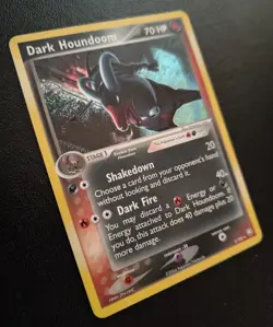 POKEMON:2004 Dark Houndoom# 5/109- HOLO-EX TEAM ROCKET RETURNS-NM. - Image 2