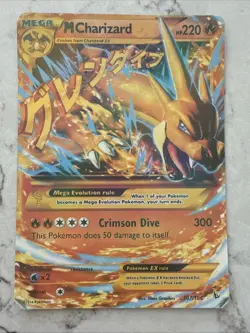 Pokemon TCG Charizard EX Mega 107/106 2014 Card - Image 1
