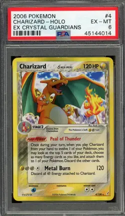 2006 Pokemon - Charizard Holo PSA 6 - Image 1