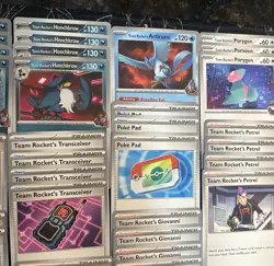 Team Rockets Honchkrow & Porygon - Play Pokemon TCG - Custom Meta Decks Rotation - Image 1