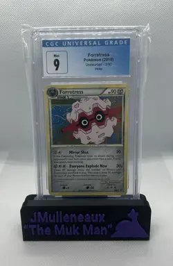 2010 Forretress Pokemon Undaunted Holo CGC 9 - Image 1