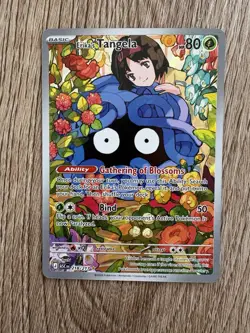 Erika’s Tangela 218/217 Pokemon TCG Ascended Heroes Illustration Rare Full Art - Image 1