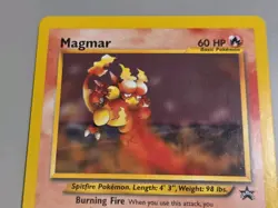 Pokemon Wotc Black Star Promo # 44 Magmar,,not played - Image 1