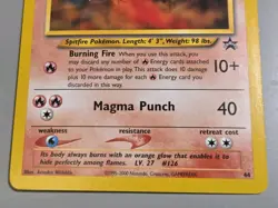 Pokemon Wotc Black Star Promo # 44 Magmar,,not played - Image 2