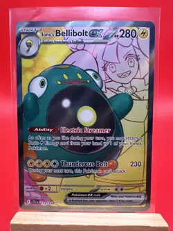 Ionos Bellibolt Ex 172/159 Pokemon Journey Together Ultra Rare Full Art NM - Image 1