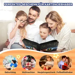 Trading Cards Album Pokemon Game Binder Book Collection Folder Holder 400 Cards - Image 4