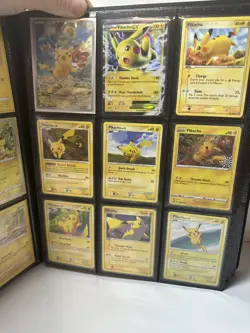 Pokemon Pikachu Bundle Collection with Binder. - Image 3