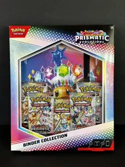 Pokemon: SCARLET & VIOLET PRISMATIC EVOLUTIONS 2025 Binder Collection - SEALED - Image 1