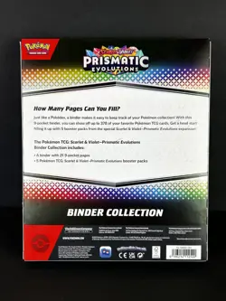 Pokemon: SCARLET & VIOLET PRISMATIC EVOLUTIONS 2025 Binder Collection - SEALED - Image 2