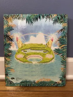 Vintage Pokemon Southern Islands Collection BINDER ONLY, English WOTC O-RING - Image 3