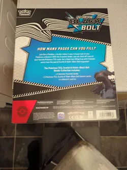 Pokemon TCG: Black Bolt Binder Collection | Brand New & Sealed - Image 2
