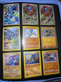 Pokemon Mega Lucario Collection with Official Binder (Check Description) - Image 3