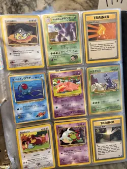 Vintage pokemon Binder collection Base Set, Neo, Jungle Gym Hero’s - Image 1