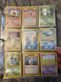 Vintage pokemon Binder collection Base Set, Neo, Jungle Gym Hero’s - Image 3