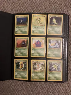Pokemon Base Set Near Full Collection Of Basic Cards, (BINDER INCLUDED) - Image 1