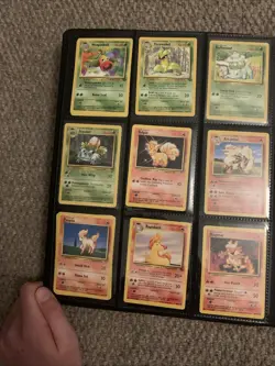 Pokemon Base Set Near Full Collection Of Basic Cards, (BINDER INCLUDED) - Image 4