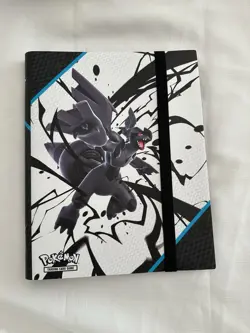 Pokemon TCG Official Black Bolt Binder – Collection Storage (Binder Only) - Image 1