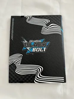 Pokemon TCG Official Black Bolt Binder – Collection Storage (Binder Only) - Image 2