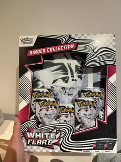 Pokemon TCG Scarlet & Violet White Flare Binder Collection Sealed - Image 3