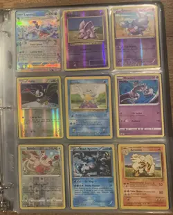 Pokemon Card Binder Collection Mixed Lot - 190 Cards EX-NM - Image 1