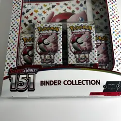 Pokemon TCG Scarlet & Violet - 151 Binder Collection - 4 Packs SEALED - Image 2