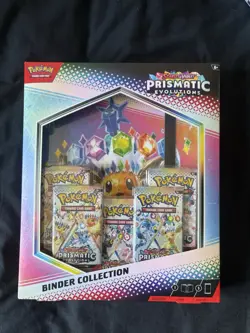 w/ box protector - Pokemon TCG Prismatic Evolutions Binder Collection - Sealed - Image 1