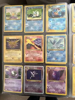 Vintage Pokemon Card Binder – EX Era / DP Era – 200+ Cards – Collection Lot - Image 2