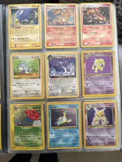 Vintage Pokemon Card Binder – EX Era / DP Era – 200+ Cards – Collection Lot - Image 3