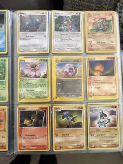 Vintage Pokemon Card Binder – EX Era / DP Era – 200+ Cards – Collection Lot - Image 5