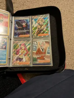 Pokemon cards collection in a binder - Image 2