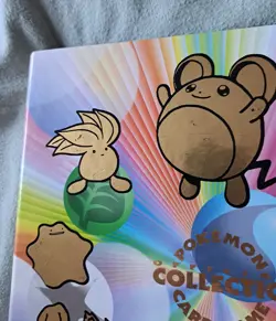 Vintage Pokemon Official Card Game Collection File 9 Pocket Ring Binder - Image 3