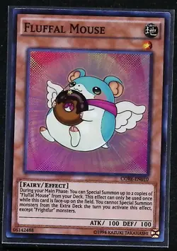 Fluffal Mouse - CORE-EN010 - Super Rare - Yugioh - Image 1