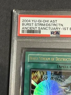 Burst Stream Of Destruction 1st Ed AST PSA Yugioh - Image 2