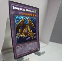 Yugioh Thousand Dragon MRD-143 Secret Rare Unlimited Original 2002 LP - Image 2