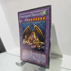 Yugioh Thousand Dragon MRD-143 Secret Rare Unlimited Original 2002 LP - Image 3