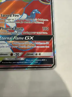Pokemon Ho-Oh-GX Burning Shadows 131 NM Card TCG - Image 3