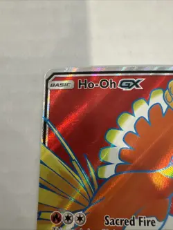 Pokemon Ho-Oh-GX Burning Shadows 131 NM Card TCG - Image 5