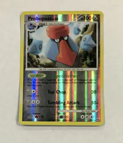 Pokemon PROBOPASS Card 7/99 Reverse Holo Rare Platinum Arceus Moderate Play TCG - Image 1