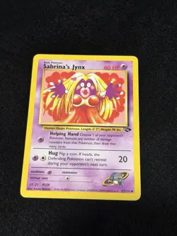 SABRINA’S JYNX - Gym Challenge - 57/132 - Uncommon - Pokemon Card - Vintage - Image 1