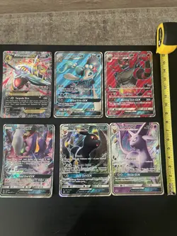 2017/2018 Jumbo Pokemon Card Lot of 6 - Image 1