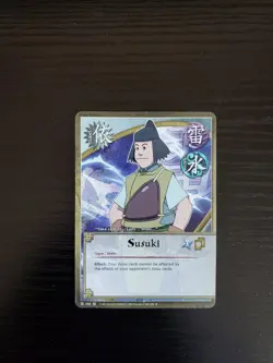 Naruto CCG Foretold Prophecy - Susuki Naruto - 1st Edition Card - C-050 - LP - Image 1