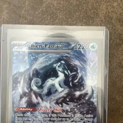 Pokemon TCG Chien-Pao EX 261/193 Sv02 Paldea Evolved Holo Special Illustration - Image 2