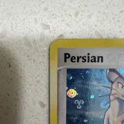 Pokemon Persian 44/112 FireRed & LeafGreen Reverse Holo Uncommon Stage 1 HP - Image 2