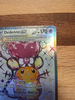 Pokemon Dedenne ex 239/193 Paldea Evolved Scarlet & Violet Ultra Rare Full Art - Image 2